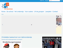 Tablet Screenshot of heerdstee.nl
